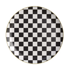 10 In. Earthtrends Checkerboard Paper Plates | 200 Count