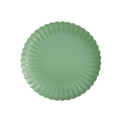 8.5 In. Scalloped Matcha Paper Plates | 200 Count