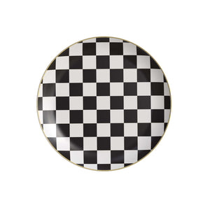 8 In. Earthtrends Checkerboard Paper Plates | 200 Count