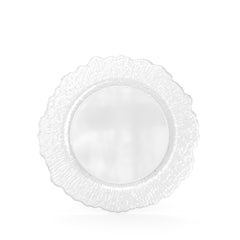 Clear Leaf Plate Combo | 30 10-inch + 30 7-inch