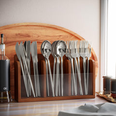 Gloss Silver Plastic Forks | 40 Count
