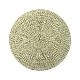 15" | Straw Placemat | 5 Count - Yom Tov Settings