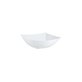 8 Oz. | White Square Plastic Serving Bowl | 96 Count - Yom Tov Settings