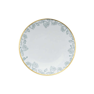 8" Roses Design Plastic Plates (120 Count) - Yom Tov Settings