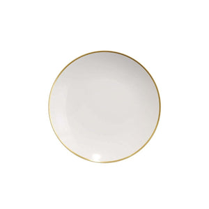 6" Classic Gold Design Plastic Plates (40 Count) - Yom Tov Settings