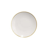6" Classic Gold Design Plastic Plates (40 Count) - Yom Tov Settings