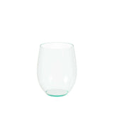 12 Oz. Green Tint Stemless Wine Cup | 24 Count - Yom Tov Settings