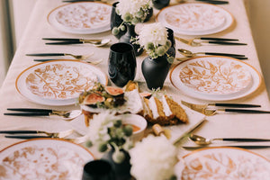 Rosh Hashanah Plates & Bowls