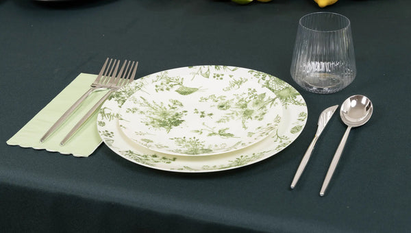 Sukkot Elegant Plastic Plates