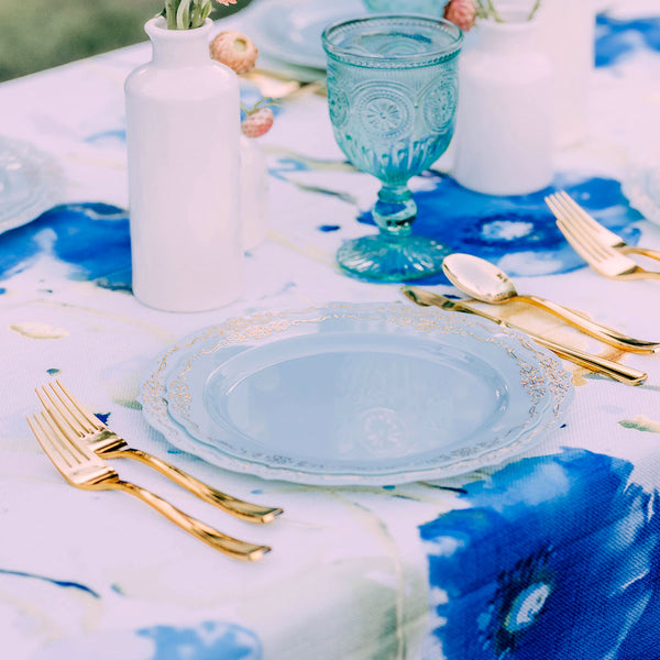 Shabbat Elegant Plastic Plates