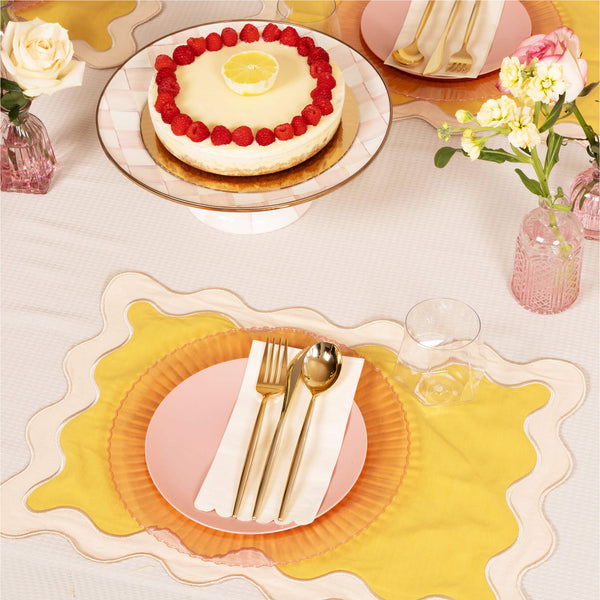 Shavuot Elegant Plastic Plates