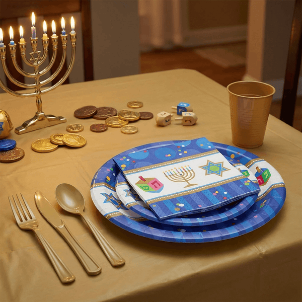 Hanukkah Solid Color Dinnerware