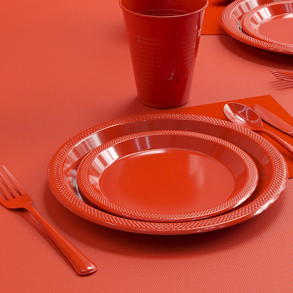 Red Tableware
