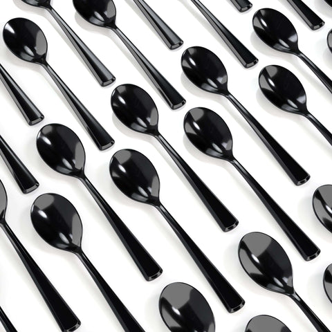 New Year's Plastic Spoons