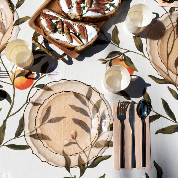 Spring Elegant Plastic Plates