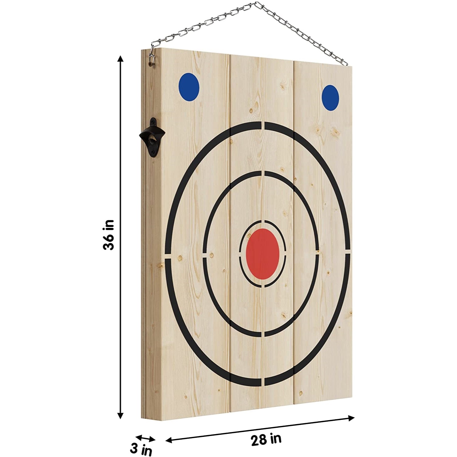 Axe throwing board