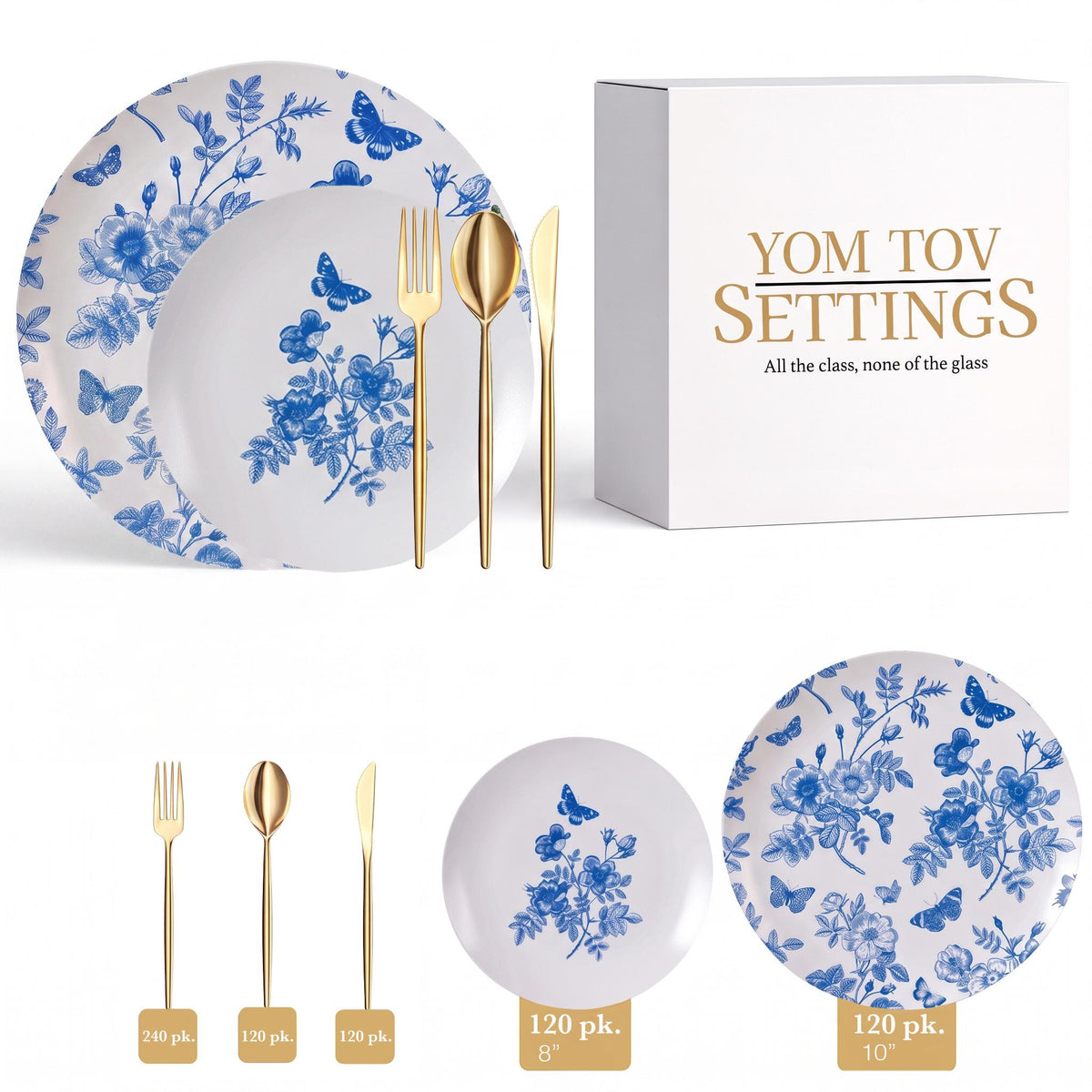 Botanical Deluxe Set | Serves 120