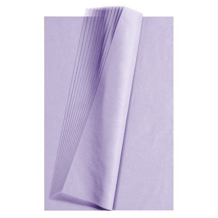 15 In. x 20 In. Lavender Tissue Paper | 240 Sheets