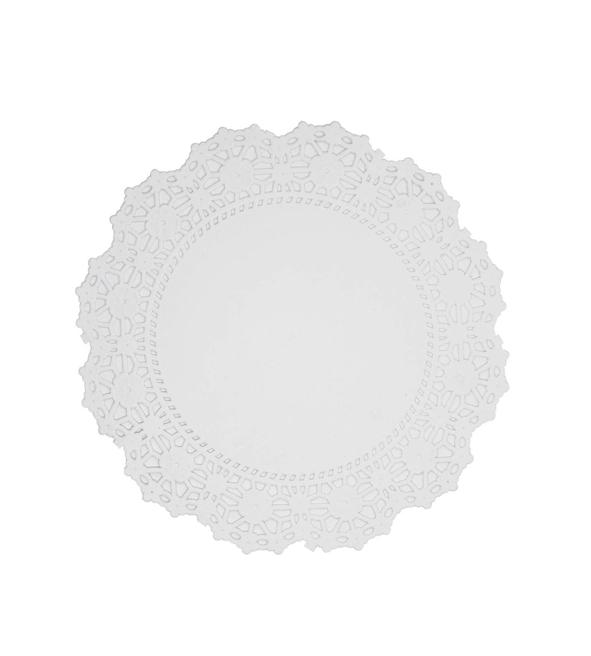 12 In. Round White Paper Doilies | 64 Count