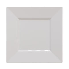 10.75 In. White Square Plates | 40 Count