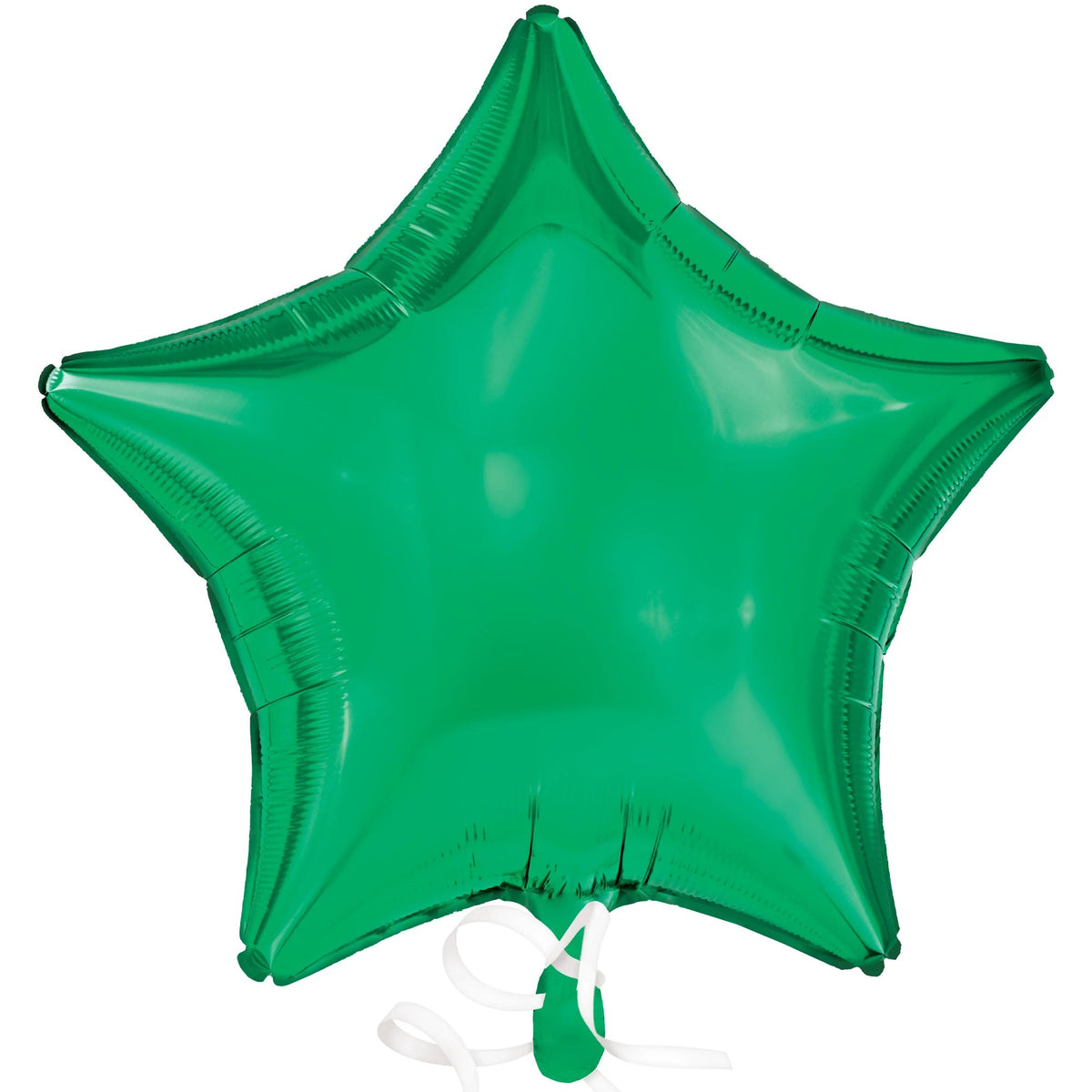Festive Green Star Foil Balloon - 18 Inch - Pack of 4