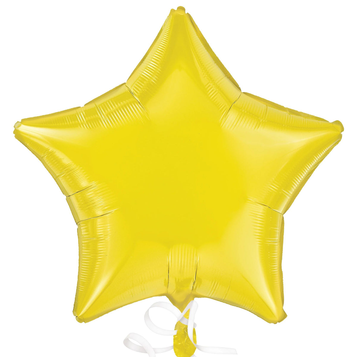 Shining Yellow Star Foil Balloon - 18 Inch - Pack of 4