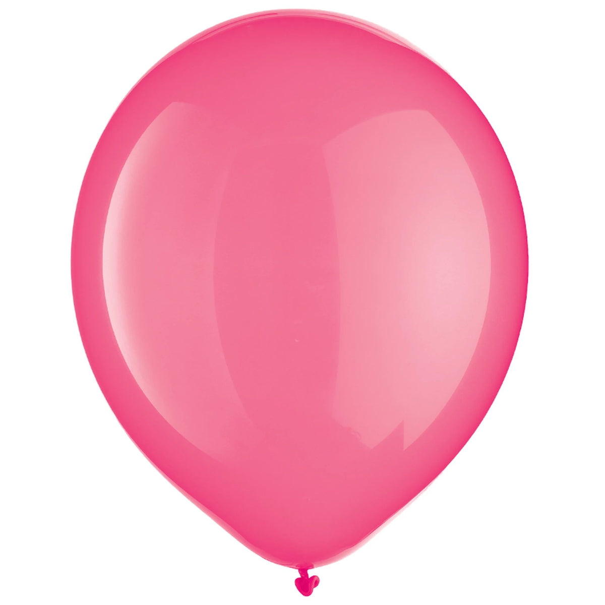 Bright Pink Latex Balloons - 15 Count - Pack of 4