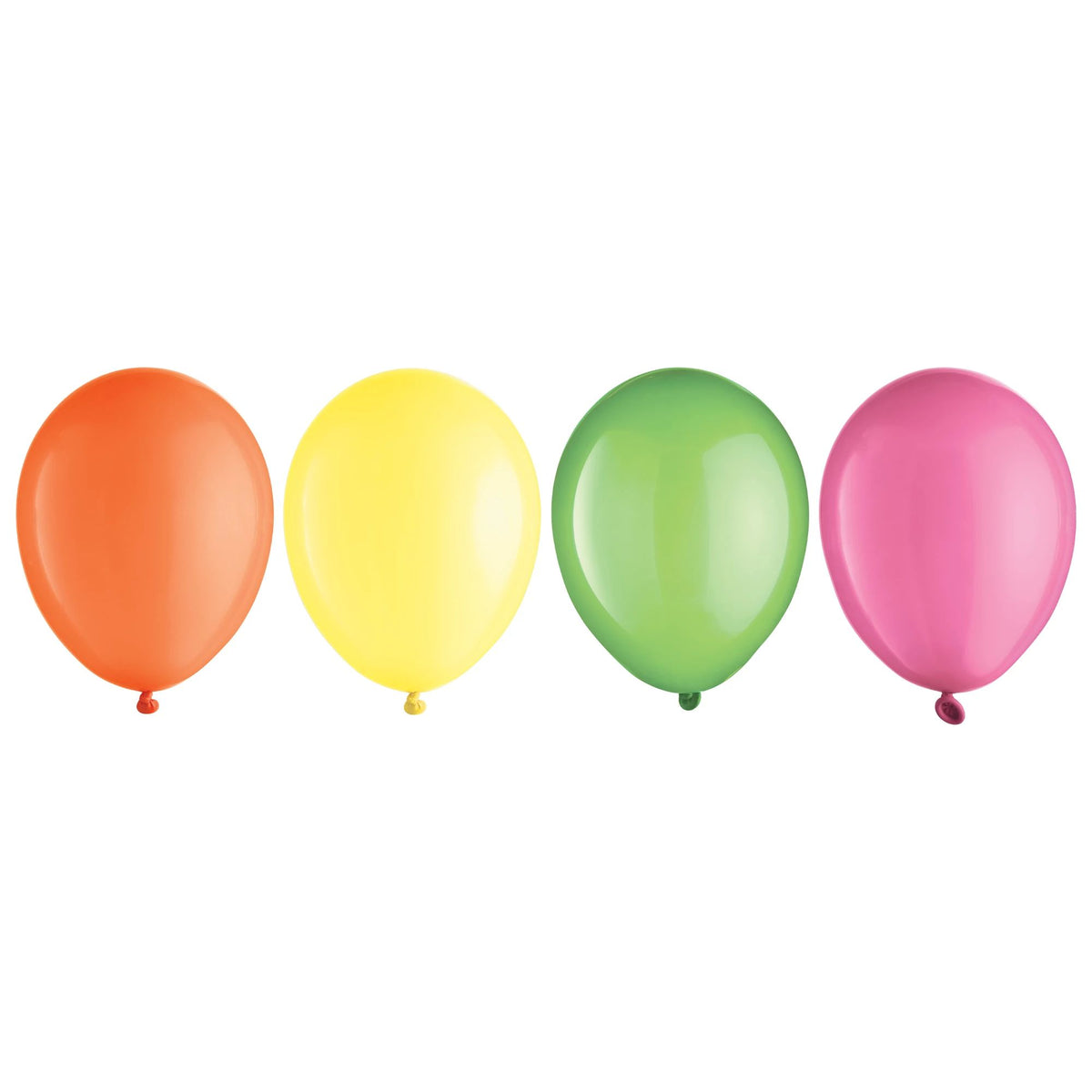 Vibrant Neon Assorted Latex Balloons - 25-ct (5 Inch) - Pack of 2