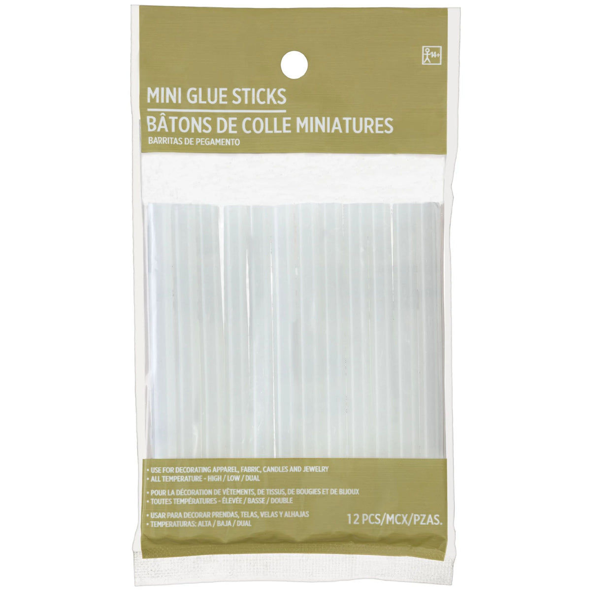 Multipurpose Mini Glue Sticks - 12-ct - Pack of 2