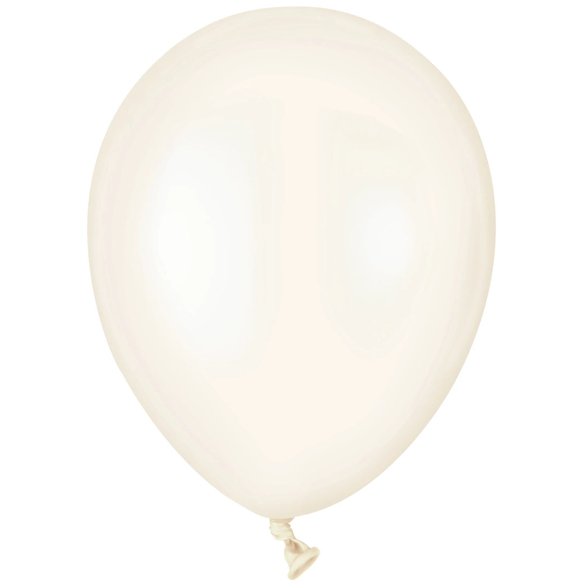 White 5-inch Latex Balloons - 50-ct - Case of 72