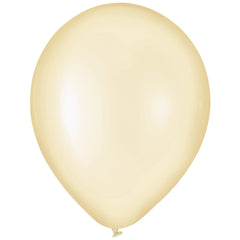Luxaire Premium Latex Balloons, Vanilla, 12-inch, 25-ct - Pack of 2