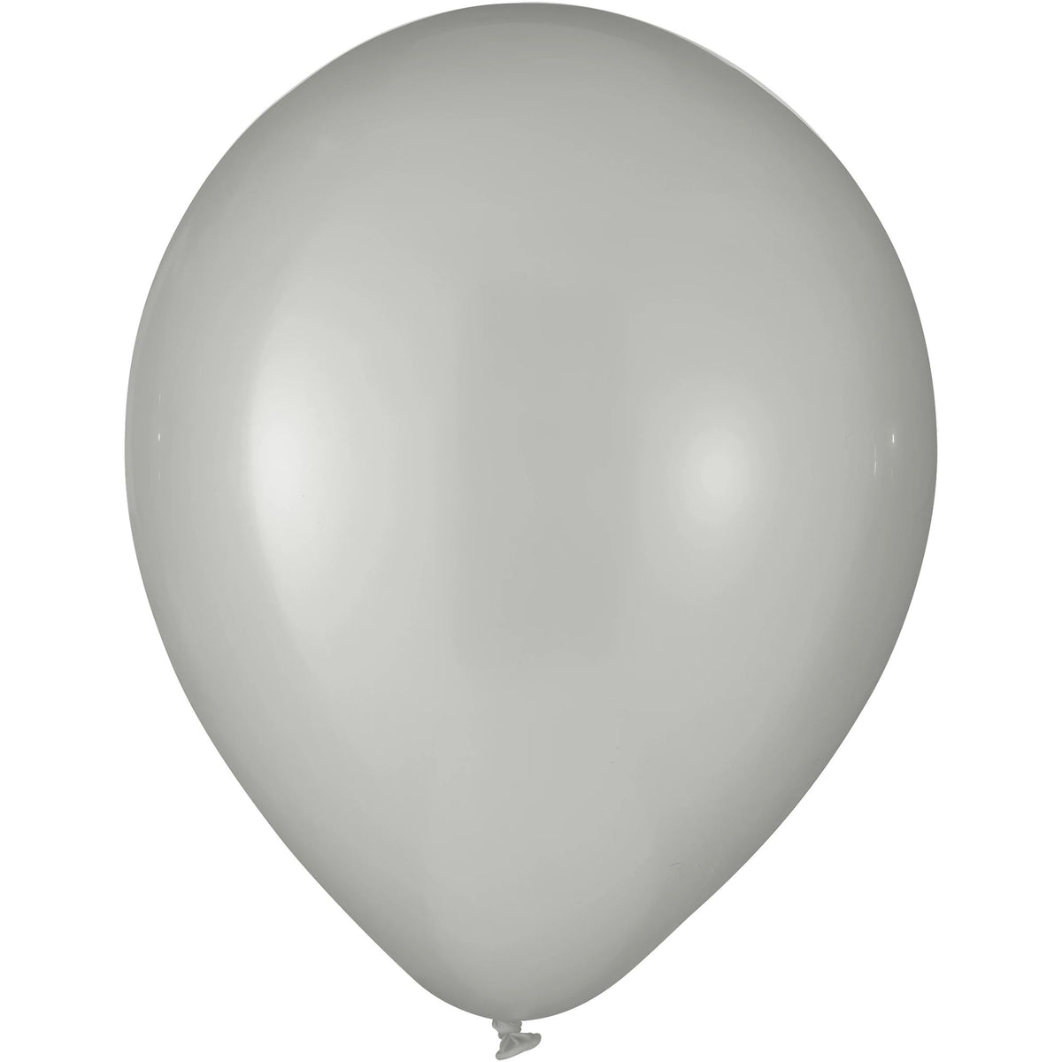 Silver Premium Latex Balloons, 12 inch, 25-ct - Pack of 2
