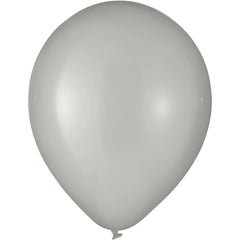 Silver Premium Latex Balloons, 12 inch, 25-ct - Pack of 2