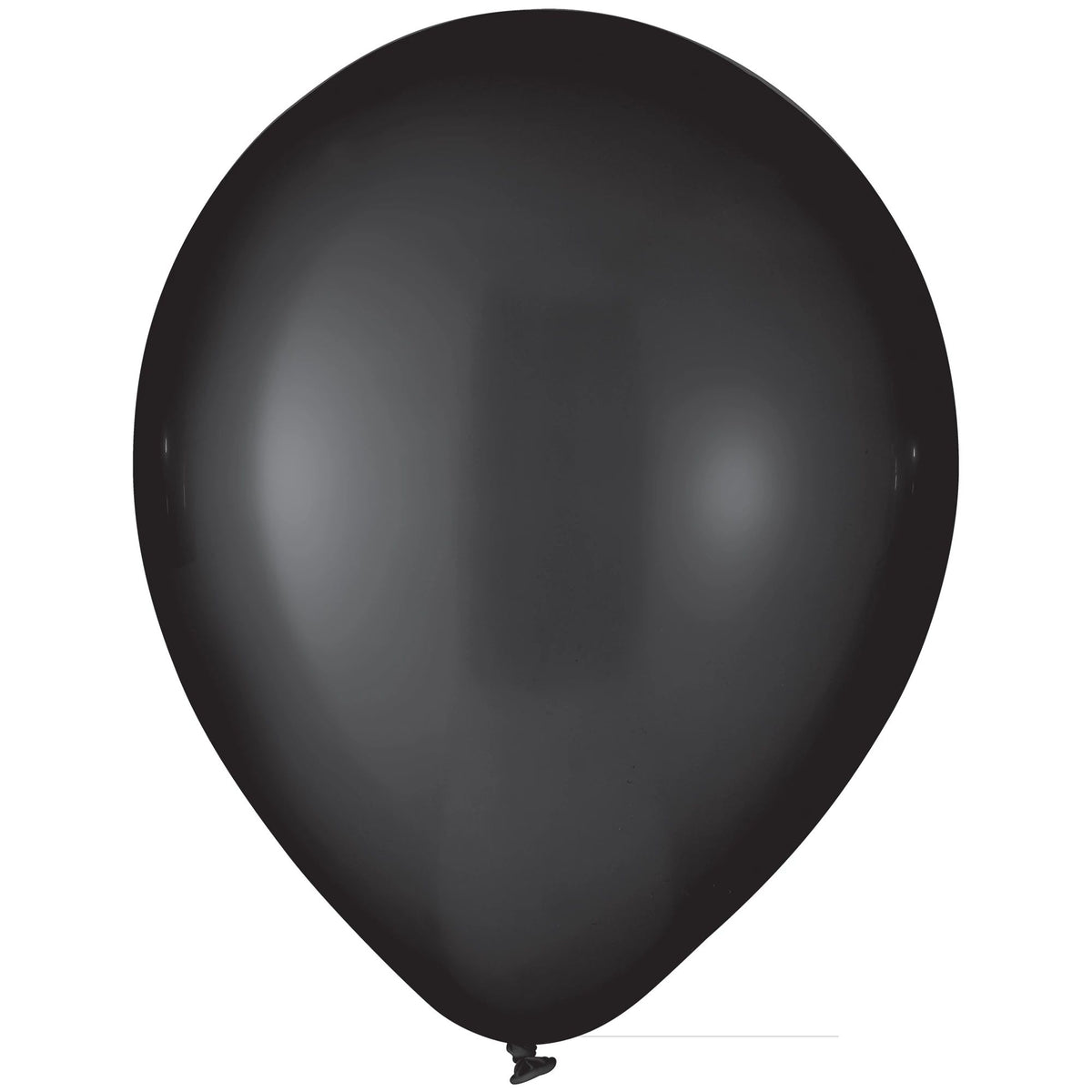 Black Luxaire Premium Latex Balloons, 12 inch, 25-ct - Pack of 6
