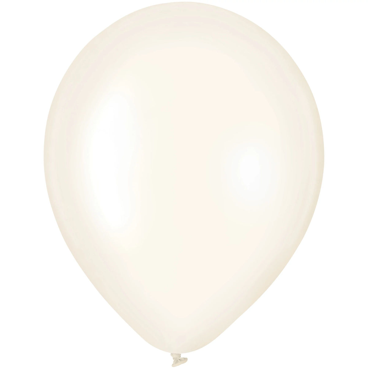 Luxaire Premium White Latex Balloons, 12-inch, 25-ct - Pack of 2
