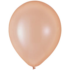 Luxaire Premium Latex Balloons, 12-inch, 25 Count, Taupe - Pack of 6