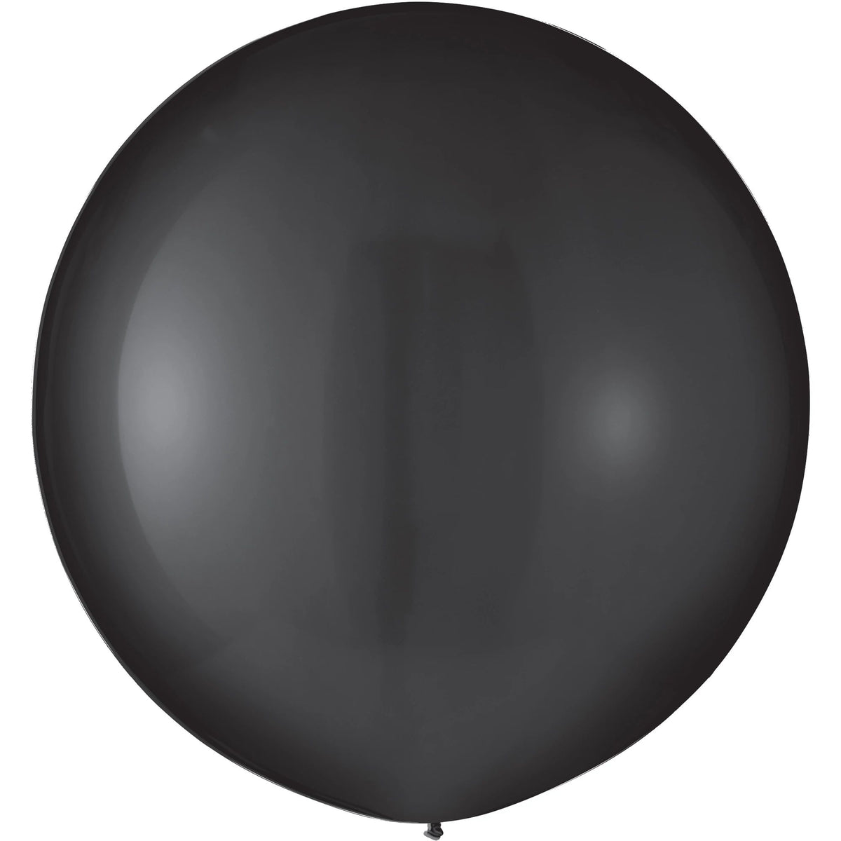 Elegant Black Latex Balloons - 24-inch (4-ct) - Pack of 3
