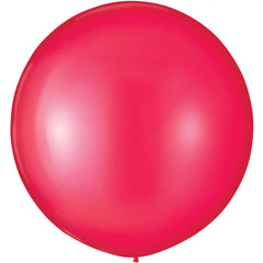 Vibrant Red Latex Balloons - 24-inch Premium Pack - Case of 48