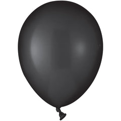 Premium Black Latex Balloons - 5-inch | 50 Count - Pack of 6
