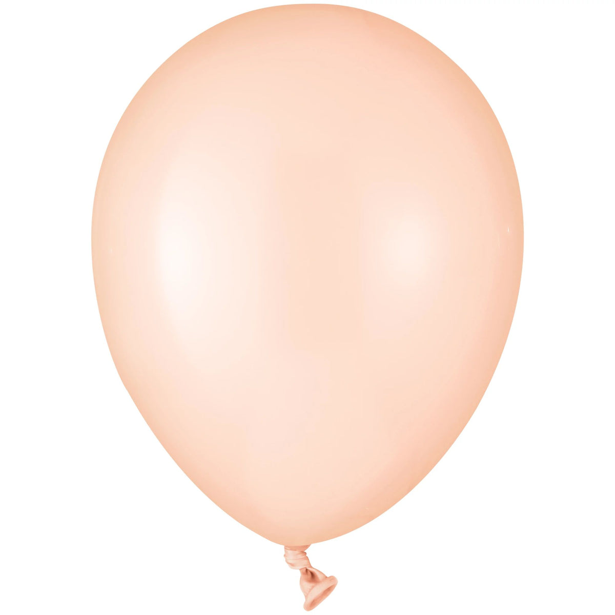 Elegant Peach Latex Balloons - 50-ct, 5-Inch - Pack of 2