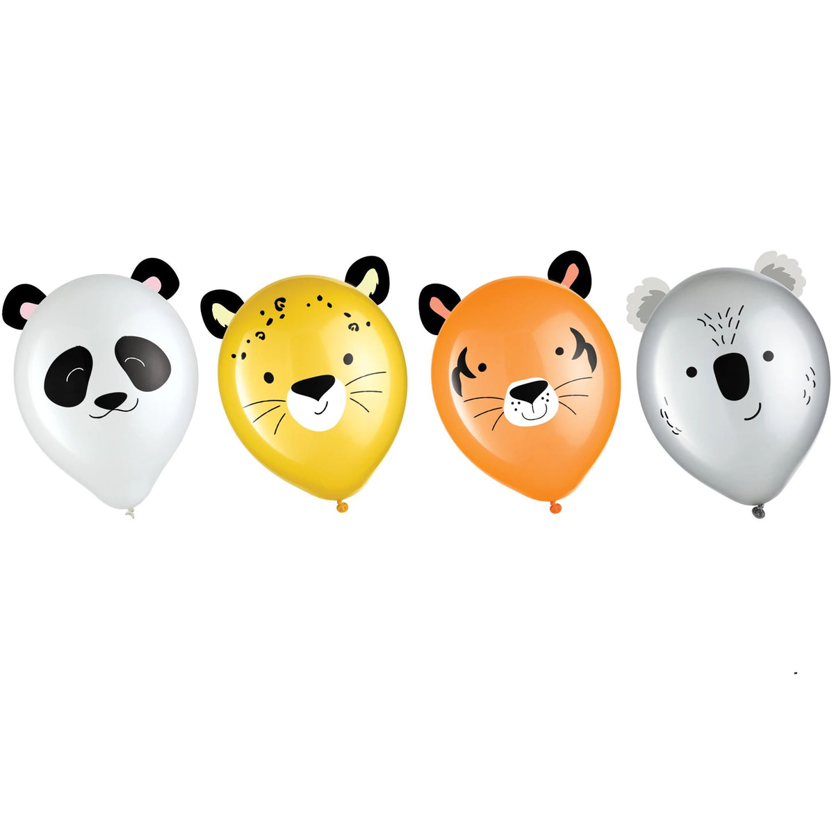 Get Wild Animal Latex Balloon Decorating Kit, 12 inch, 6-pk - Pack of 12