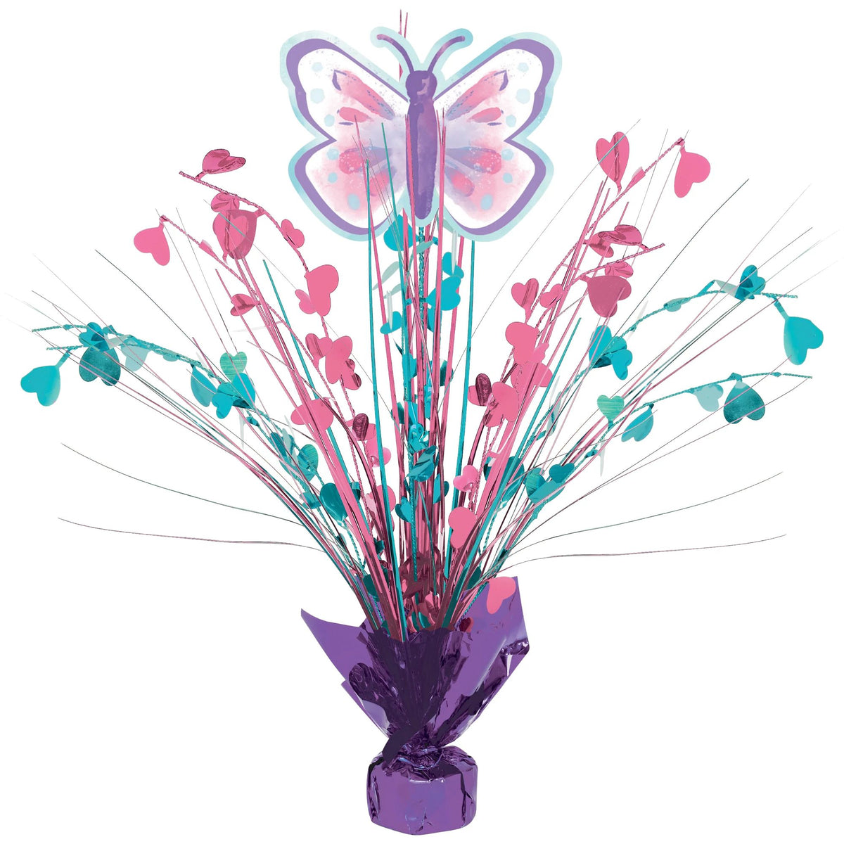 Colorful Butterfly Flutter Spray Centerpiece - Pack of 6