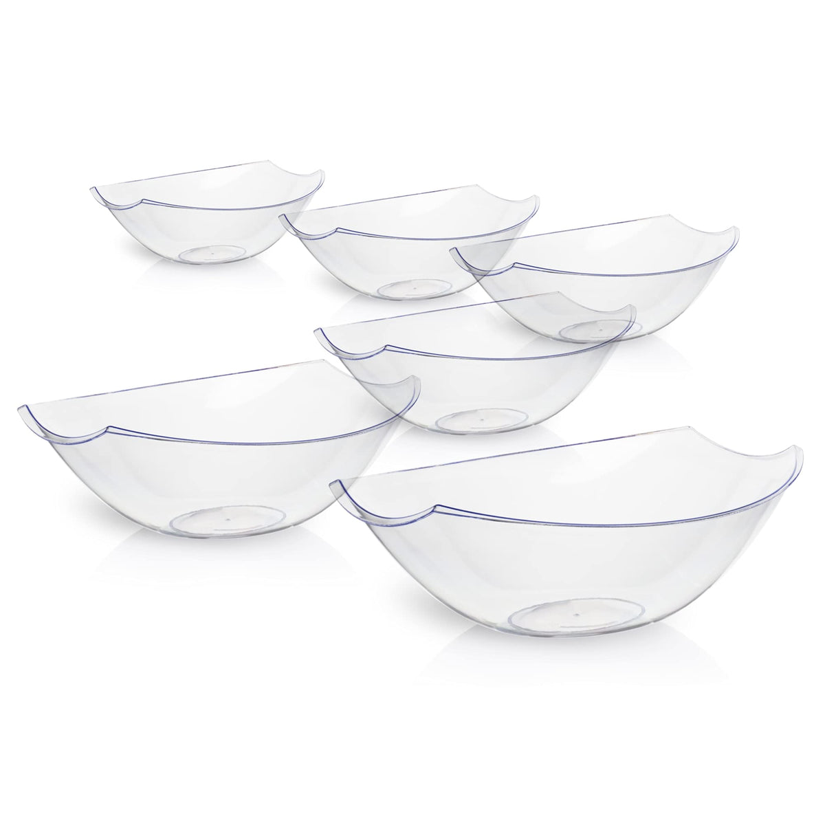 112 Oz. Clear Stadium Bowls | 4 Count