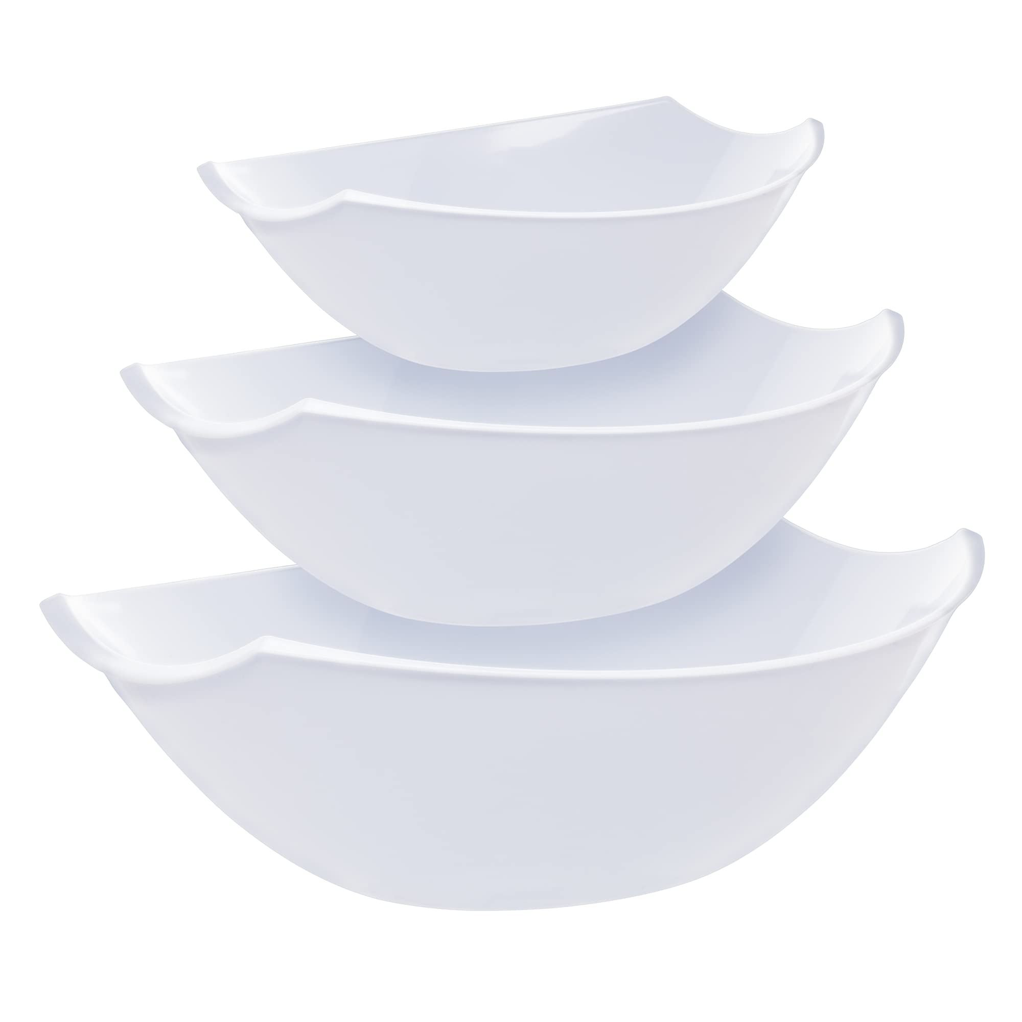 112 Oz. White Stadium Bowls | 4 Count