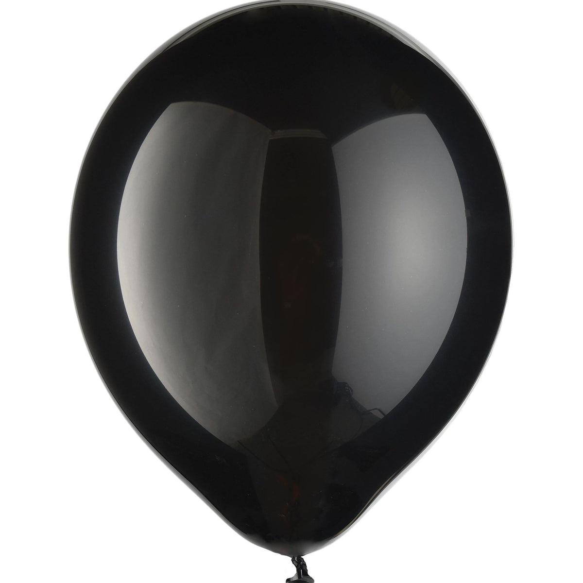 Classic Black 12-inch Latex Balloons - 72-ct - Case of 48