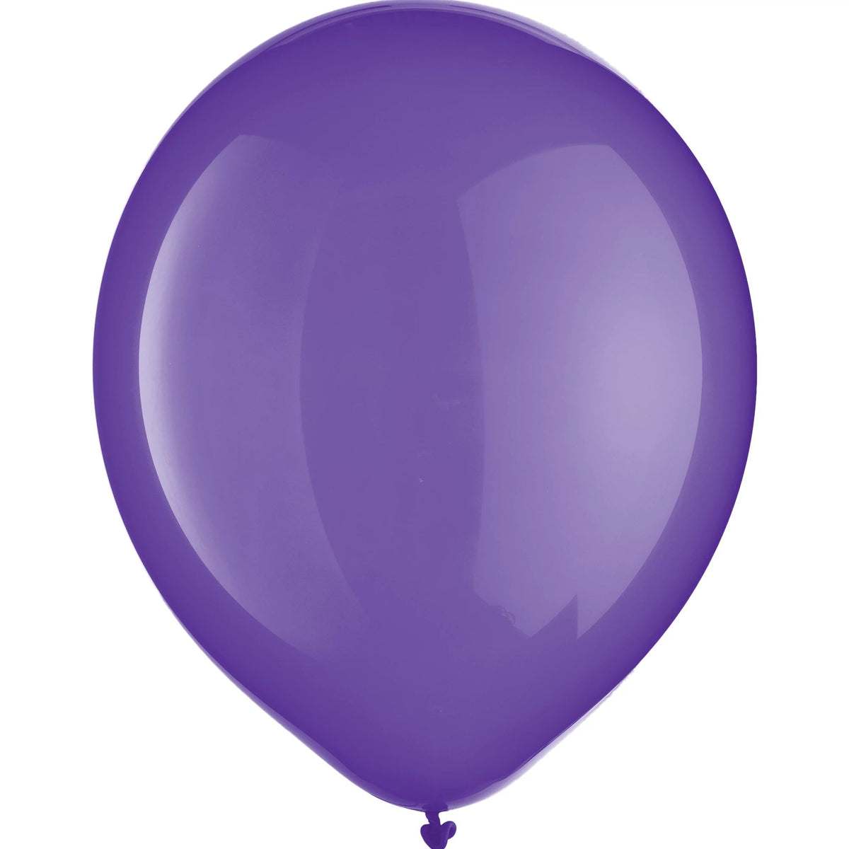 Purple Latex Balloons, 9 inch, 20-ct - Pack of 4