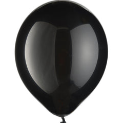 Classic Black Latex Balloons - 9-inch, 20-ct - Pack of 4