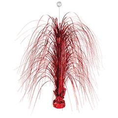 Giant Red Metallic Spray Centerpiece - Case of 36