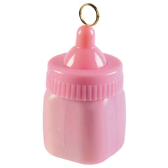 Pink Baby Bottle Balloon Weight - Case of 120