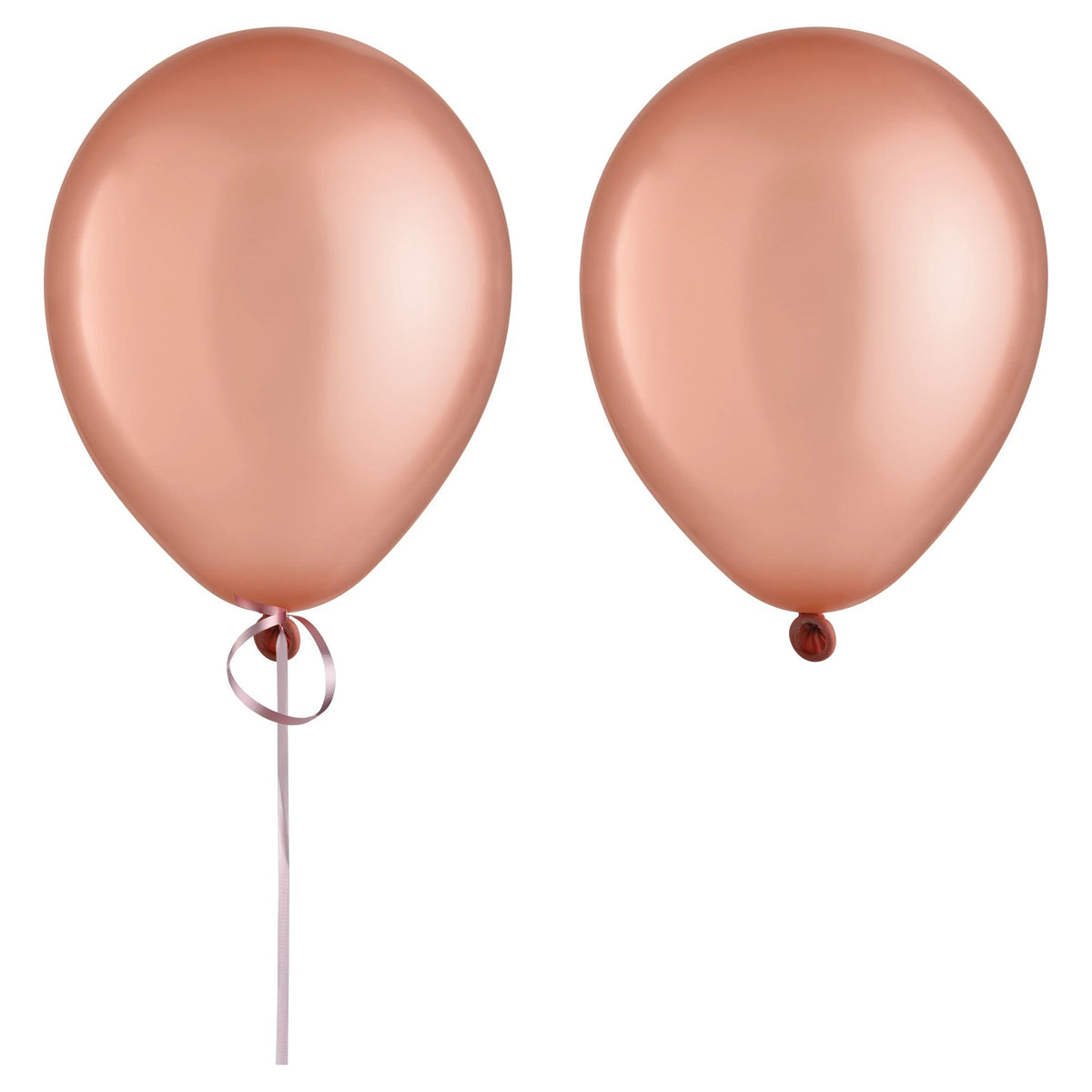 Rose Gold Pearl Latex Balloons, 9-inch, 20-ct - Pack of 12